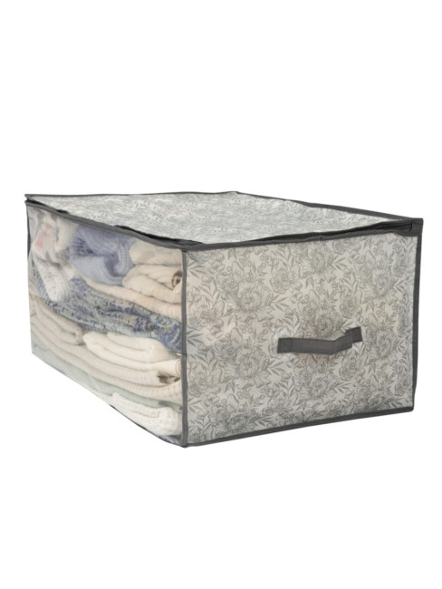Короб для хранения Короб для хранения Grey Flower 60х50х35 Короб для хранения Короб для хранения Grey Flower 60х50х35