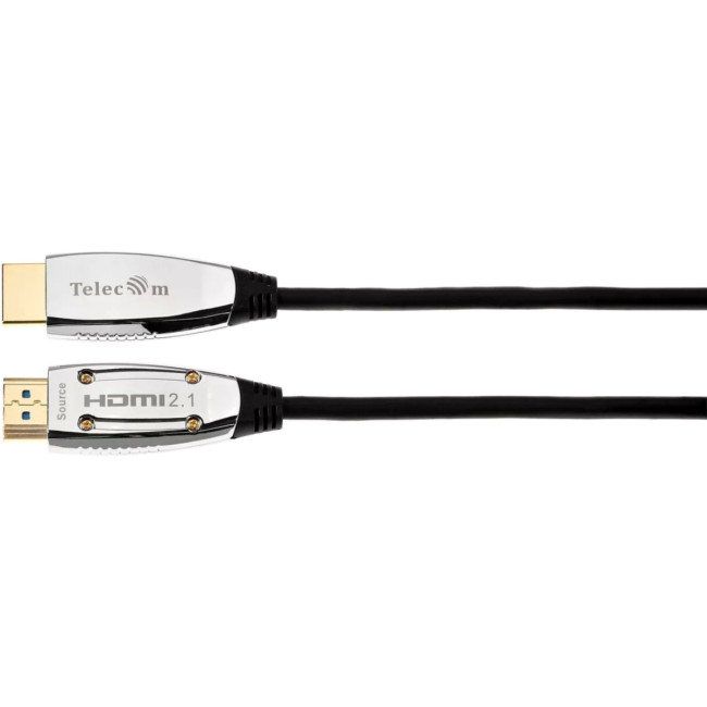 Активный оптический кабель HDMI 19M/M,ver. 2.1, 8K@60 Hz 30m Telecom <TCG2120-30M> VCOM TCG2120-30M