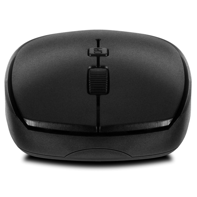 Беспроводная мышь SVEN RX-210W чёрная (2,4 GHz, 3+1кл. 800-1400 DPI, блистер) Sven SV-020637