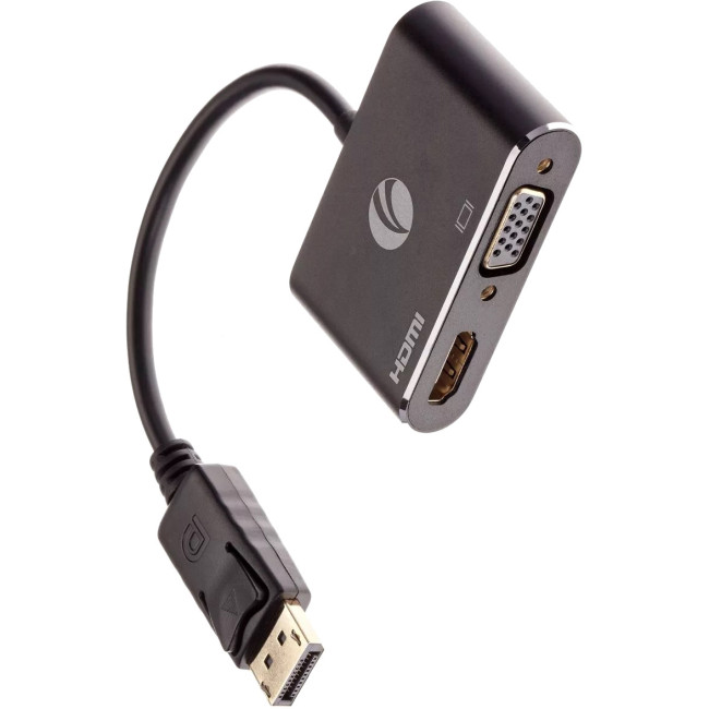 Кабель-переходник DisplayPort(M) ---> HDMI(F)+VGA(F)4K@30Hz VCOM Allum shell<CG640M-0.15> VCOM CG640M-0.15 Кабель-переходник DisplayPort(M) ---> HDMI(F)+VGA(F)4K@30Hz VCOM Allum shell<CG640M-0.15> VCOM CG640M-0.15
