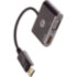 Кабель-переходник DisplayPort(M) ---> HDMI(F)+VGA(F)4K@30Hz VCOM Allum shell<CG640M-0.15> VCOM CG640M-0.15 Кабель-переходник DisplayPort(M) ---> HDMI(F)+VGA(F)4K@30Hz VCOM Allum shell<CG640M-0.15> VCOM CG640M-0.15