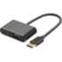 Кабель-переходник DisplayPort(M) ---> HDMI(F)+VGA(F)4K@30Hz VCOM Allum shell<CG640M-0.15> VCOM CG640M-0.15 Кабель-переходник DisplayPort(M) ---> HDMI(F)+VGA(F)4K@30Hz VCOM Allum shell<CG640M-0.15> VCOM CG640M-0.15