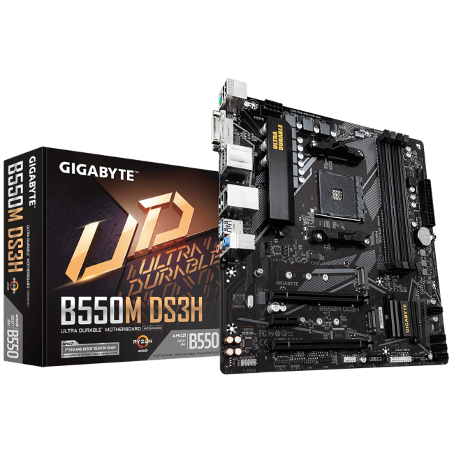 Материнская плата Gigabyte B550M DS3H (rev. 1.0)