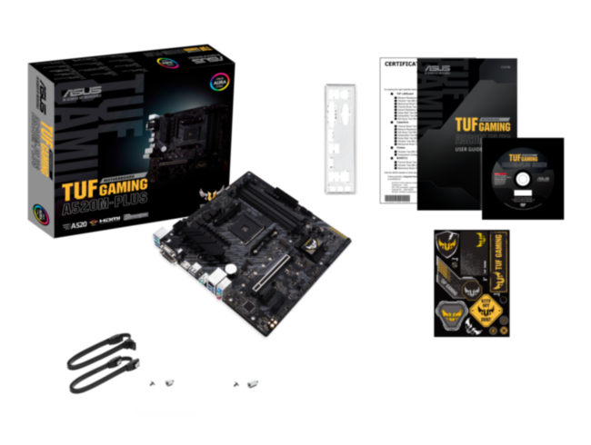 Материнская плата ASUS TUF GAMING A520M-PLUS