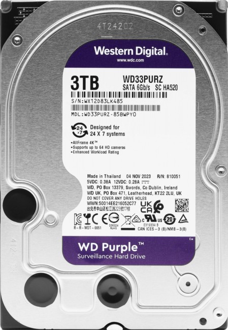 Жесткий диск WD WD33PURZ Жесткий диск WD WD33PURZ
