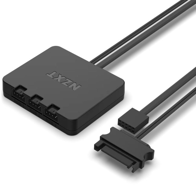 Кулер для корпуса ПК NZXT F120 RGB Core Triple Pack RF-C12TF-B1