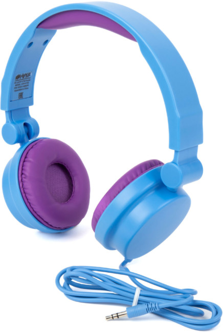 Наушники детские Hiper LUCKY Purple, фиолетовые-синие (HTW-VTX6) Hiper LUCKY HTW-VTX6