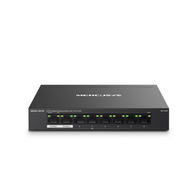 Коммутатор Mercusys MS108GP Коммутатор Mercusys MS108GP