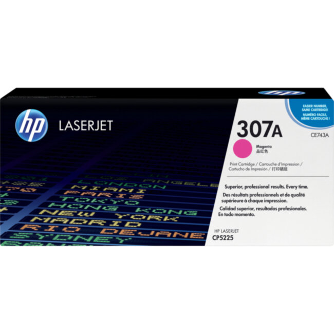Тонер-картридж HP 307A Magenta Color LaserJet Print Cartridge (CE743A) Тонер-картридж HP 307A Magenta Color LaserJet Print Cartridge (CE743A)