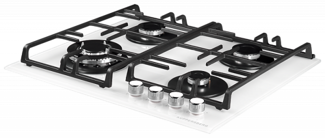 Встраиваемые газовые панели Kuppersberg Kuppersberg FQ 63 W Встраиваемые газовые панели Kuppersberg Kuppersberg FQ 63 W