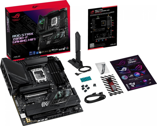 Материнская плата ASUS ROG STRIX Z890-F GAMING WIFI Материнская плата ASUS ROG STRIX Z890-F GAMING WIFI