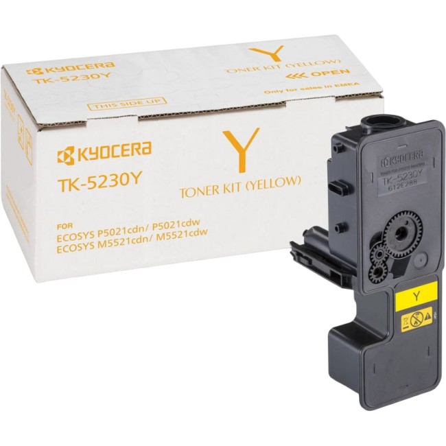 тонер-картридж Kyocera TK-5230Y Kyocera 1T02R9ANL0