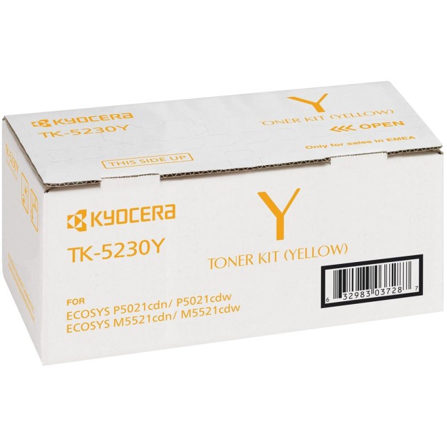 тонер-картридж Kyocera TK-5230Y Kyocera 1T02R9ANL0