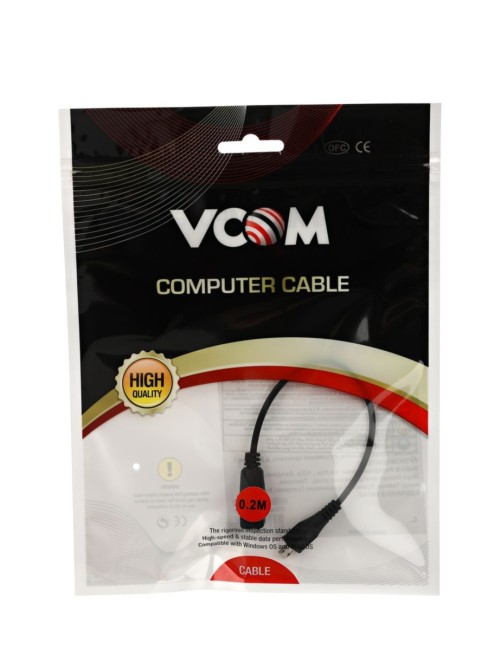 Кабель-переходник VCOM OTG MicroUSB --> USB-Af