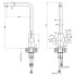 Смеситель GRANFEST GranFest GF-Z-5421 deep gray