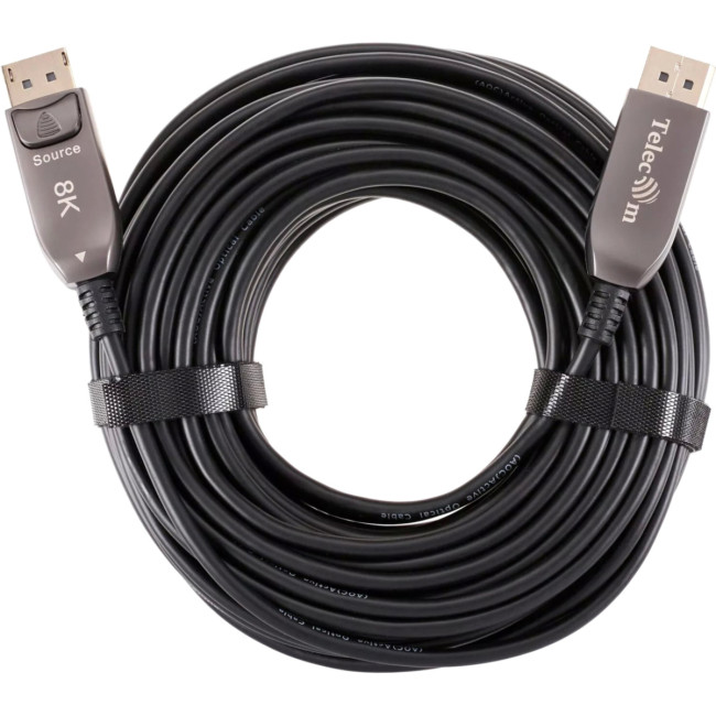 Активный оптический кабель Telecom DP1.4 8K@60Hz 20м <TCG2130-20M> VCOM TCG2130-20M