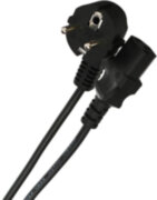 Кабель компьютер --> розетка 220V ( угловая Евровилка) <VDE> 3G*0,75mm2 VCOM <CE021-CU0.75-1.8> 1,8м VCOM CE021-CU0.75-1.8M Кабель компьютер --> розетка 220V ( угловая Евровилка) <VDE> 3G*0,75mm2 VCOM <CE021-CU0.75-1.8> 1,8м VCOM CE021-CU0.75-1.8M