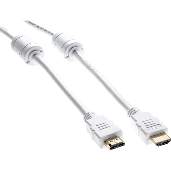 Кабель HDMI 19M/M ver 2.0, 1.8М, белый  Aopen/Qust <ACG711DW-1.8M> VCOM ACG711DW-1.8M