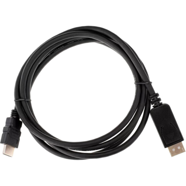 Кабель-переходник DisplayPort M-> HDMI M 1.8m iOpen (Aopen/Qust) <ACG494-1.8M> VCOM ACG494-1.8M Кабель-переходник DisplayPort M-> HDMI M 1.8m iOpen (Aopen/Qust) <ACG494-1.8M> VCOM ACG494-1.8M