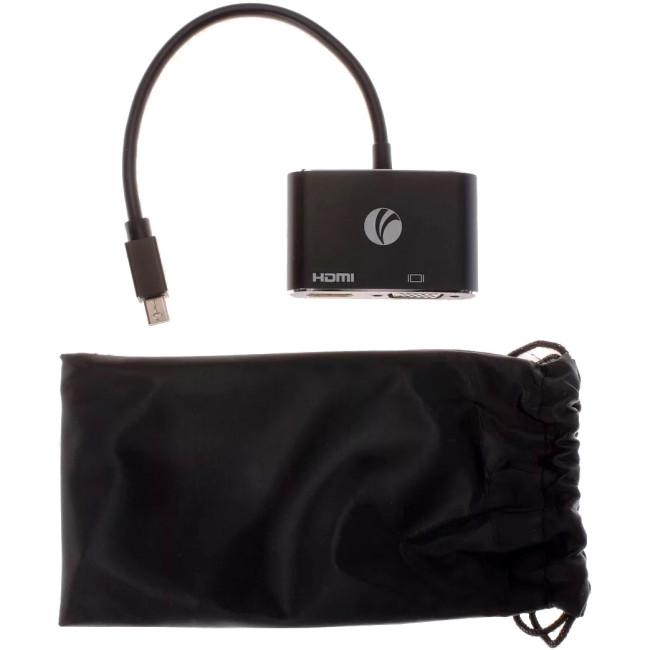 Кабель-переходник miniDisplayPort(M) ---> HDMI(F)+VGA(F)4K@30Hz VCOM Allum shell<CG646M-0.15> VCOM CG646M-0.15 Кабель-переходник miniDisplayPort(M) ---> HDMI(F)+VGA(F)4K@30Hz VCOM Allum shell<CG646M-0.15> VCOM CG646M-0.15