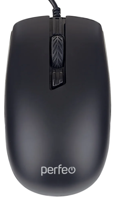 Perfeo мышь оптическая, "RAFT", 4 кн, DPI 800-1600, USB, чёрн. Perfeo PF_B4897