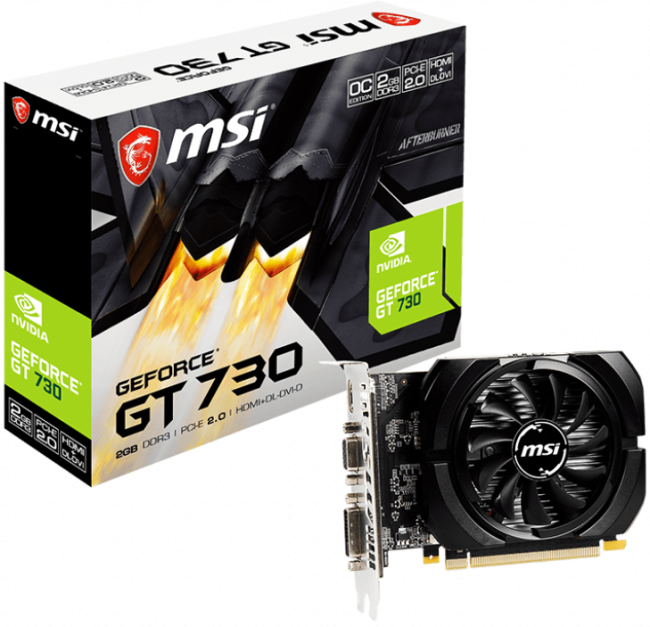 Видеокарта MSI N730K-2GD3 / OCV5 Видеокарта MSI N730K-2GD3 / OCV5