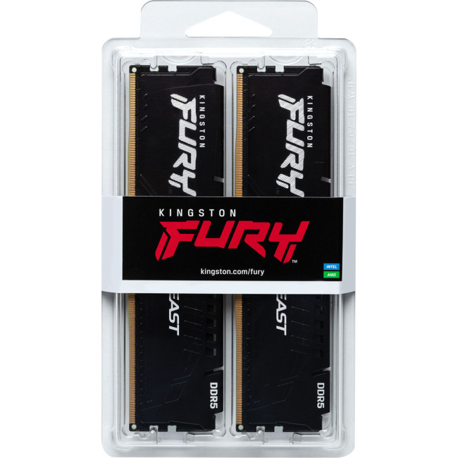 Память оперативная Kingston FURY Beast KF564C32BBEK2-32 Память оперативная Kingston FURY Beast KF564C32BBEK2-32