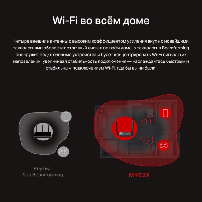 Маршрутизатор Mercusys MR62X Маршрутизатор Mercusys MR62X