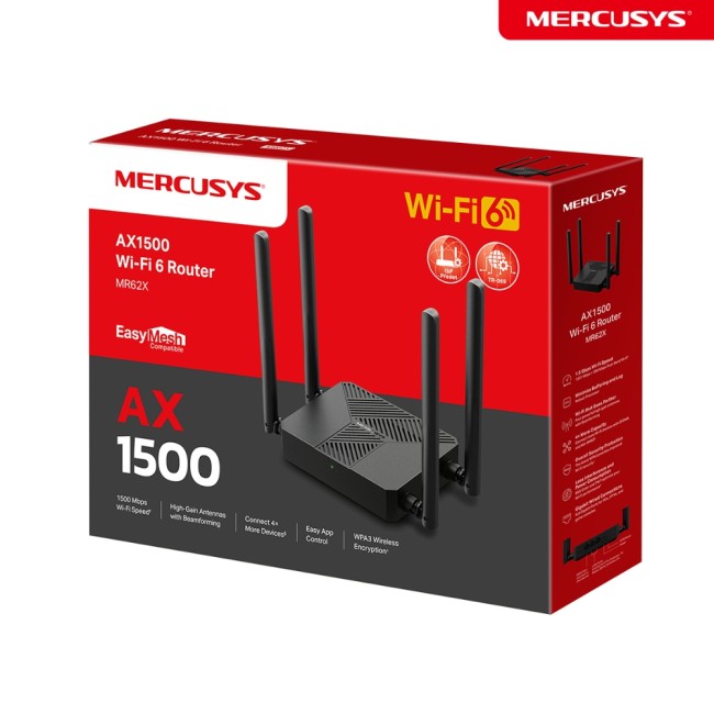 Маршрутизатор Mercusys MR62X Маршрутизатор Mercusys MR62X