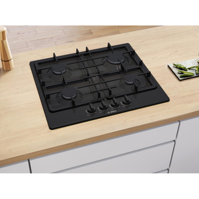 Встраиваемая газовая панель BOSCH Bosch Serie 4 PGP6B6K90R