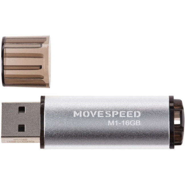 USB2.0 16GB Move Speed M1 серебро Move Speed M1-16G
