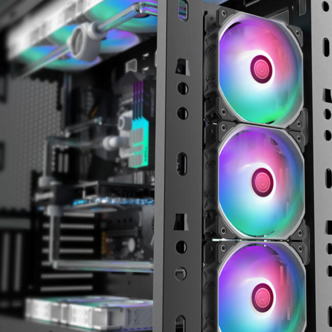 Вентилятор корпусный RAIJINTEK 0R40B00256 Вентилятор корпусный RAIJINTEK 0R40B00256