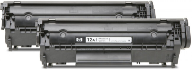 Тонер-картридж набор из 2 шт HP Q2612AF