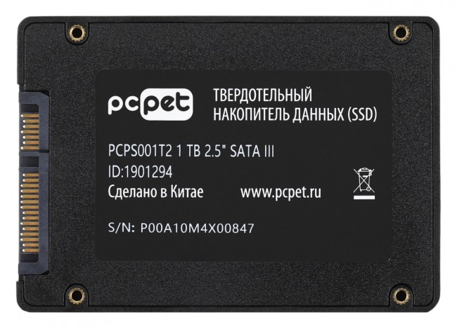 Накопитель SSD PC PET PCPS001T2