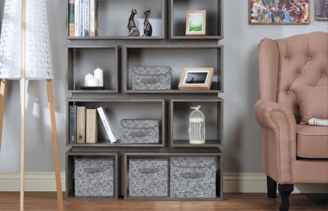 Короб для хранения Набор коробов для хранения Grey Flower (3 шт.)