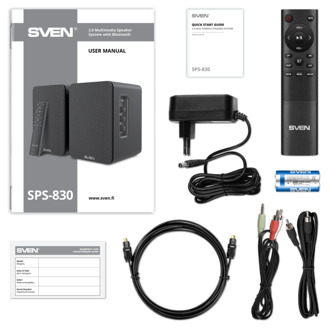 Компьютерные акустические системы SVEN SPS-830 SV-022556