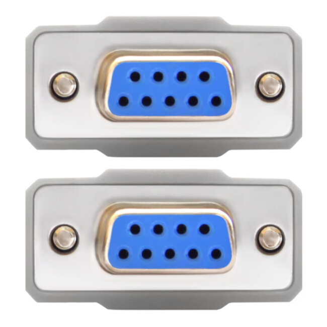 Greenconnect Кабель COM RS-232 порта соединительный 3 m GCR- DB9CF2F-3 m, 9F / 9F Premium, серый, пластиковый пакет Greenconnect COM RS-232 порта соединительный 3м GCR- DB9CF2F-3 m, 9F / 9F Premium, серый