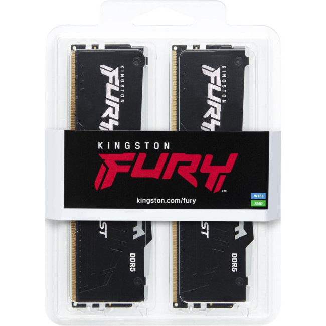 Память оперативная Kingston FURY Beast KF568C34BBAK2-32 Память оперативная Kingston FURY Beast KF568C34BBAK2-32