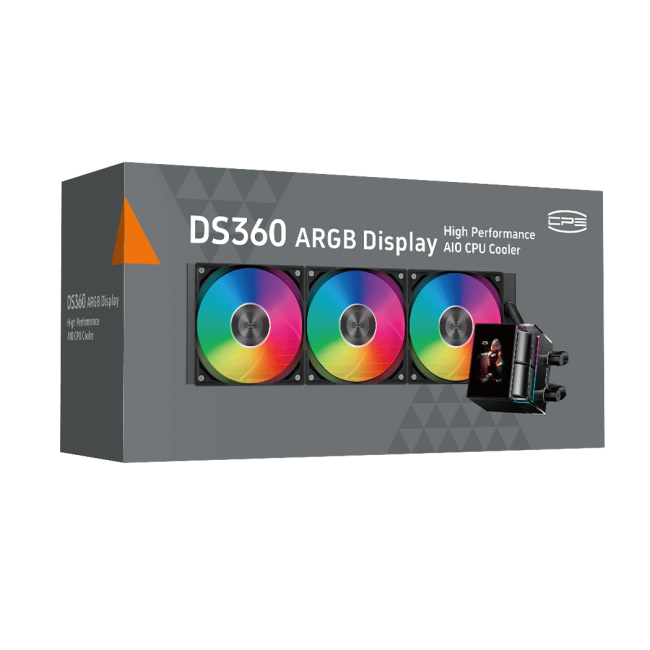Система охлаждения PCCooler DS360 ARGB Display BK Система охлаждения PCCooler DS360 ARGB Display BK