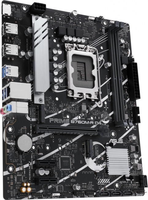 Материнская плата ASUS PRIME B760M-R D4 Материнская плата ASUS PRIME B760M-R D4
