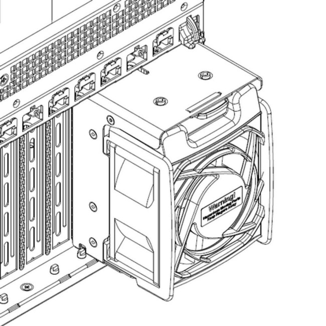 Вентилятор корпусной SuperMicro MCP-320-74701-0N-KIT Вентилятор корпусной SuperMicro MCP-320-74701-0N-KIT