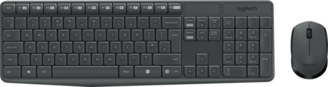 Комплект (клавиатура + мышь) Logitech Wireless Desktop MK235