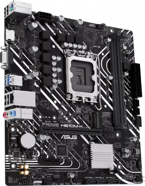 Материнская плата ASUS PRIME H610M-K Материнская плата ASUS PRIME H610M-K