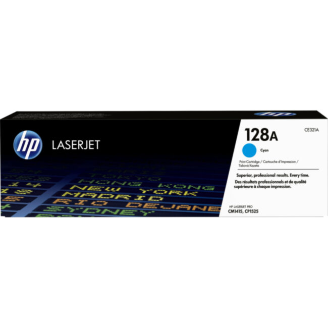 Тонер-картридж HP LaserJet 128A Cyan (CE321A)