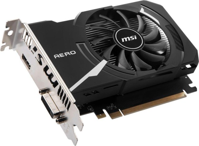 Видеокарта MSI GT 1030 AERO ITX 2GD4 OC Видеокарта MSI GT 1030 AERO ITX 2GD4 OC