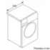 Отдельностоящая стиральная машина BOSCH BOSCH Serie 4 WGA254A1ME