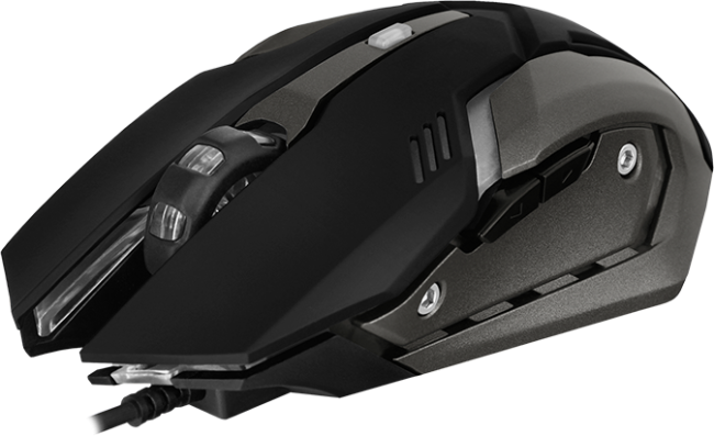 Игровая мышь SVEN RX-G740 USB (5+1кл. бесш. кл. 800-2400DPI, SoftTouch, подсветка) Sven RX-G740