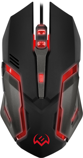 Игровая мышь SVEN RX-G740 USB (5+1кл. бесш. кл. 800-2400DPI, SoftTouch, подсветка) Sven RX-G740