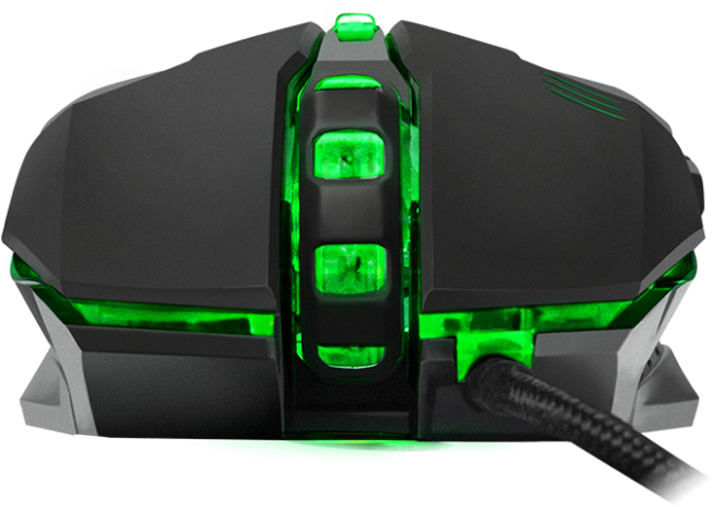 Игровая мышь SVEN RX-G740 USB (5+1кл. бесш. кл. 800-2400DPI, SoftTouch, подсветка) Sven RX-G740