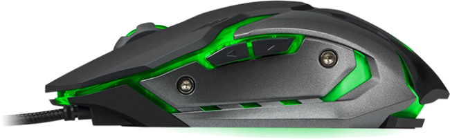 Игровая мышь SVEN RX-G740 USB (5+1кл. бесш. кл. 800-2400DPI, SoftTouch, подсветка) Sven RX-G740